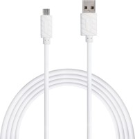 MAYON SHEM01 1 m Micro USB Cable(Compatible with Android Mobile, Normal Mobile, Tablet, White, One Cable)
