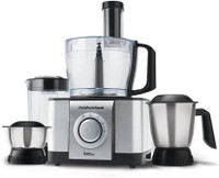 MORPHY Icon DLX Food Processor 1000 W Food Processor(Steel Black)