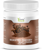 Holy Natural Roasted Chicory Root Powder - 400 GM Unflavoured Tea Blend Box(400 g)