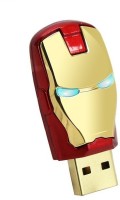 PANKREETI PKT561 Glowing Eyes Gold Ironman Cartoon Designer 64 GB Pen Drive(Multicolor)