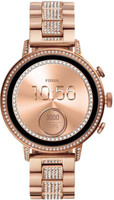 FOSSIL 4th Gen Venture HR Smartwatch(Gold Strap, Regular)