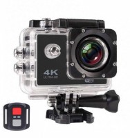 Pratham 1080P S2 4K WiFi Sports with Remote Control 16 MP with High Speed Shooting & ,Durable Waterproof to Including Accessories Sports and Action Camera(Black, 12 MP)
