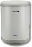 Crompton 15 L Storage Water Geyser (GEMMA, White-Grey)