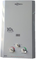 ELETECH 10 L Gas Water Geyser (ANG3, White)