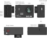 SJCAM SJ5000 X ELITE Adjustable Viewing Angle: 170° 140° 110° & 70° Sports & Action Camera(Black)