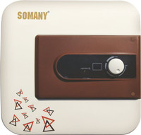 SOMANY 25 L Storage Water Geyser (25 LTR DIGITAL SQUARE, IVORY)