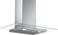 BOSCH DWG098D50I Auto Clean Wall Mounted Chimney(Silver, Steel, Grey 800 CMH)