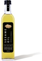 THE OLD SOUL | 100% Pure Cold Pressed Sesame Oil | Gingelly | Til Ka Tel | 500 mL | Glass Bottle Sesame Oil Glass Bottle(500 ml)