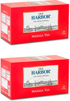 old harbor tea Masala Tea Bags 25 Pcs Spices Black Spices Black Tea Bags Box(100 g)