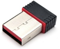 Kotecha Wireless Mini WiFi Dongle For PC Desktop USB Adapter USB Adapter USB Adapter(Black)