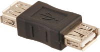FOX MICRO USB 3.0 A Female to A Female Coupler Adapter for USB Cable(Set Of 3 Adapter ) USB Adapter(Black)