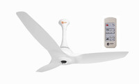Orient Electric Aeroquite 1200 mm BLDC Motor with Remote 3 Blade Ceiling Fan(WHITE, Pack of 1)