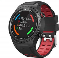 lemfo M1 IP67 Waterproof Support Micro SIM Smartwatch(Black Strap, free size)