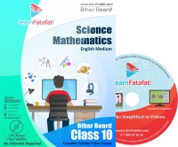 LearnFatafat Bihar Board Class 10 Science and Mathematics Complete Video Course(DVD)