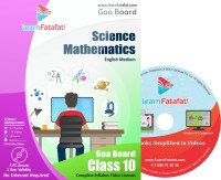 LearnFatafat Goa Board Class 10 Science and Mathematics Video Course(DVD)