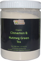 Veg E Wagon Organic Cinnamon&Nutmeg Green Tea 500 In Pet Jar Cinnamon, Unflavoured Green Tea Plastic Bottle(500 g)