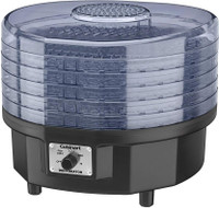 Cuisinart DHR-20 Food Dehydrator, Steel Gray Electric Food Dehydrator