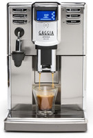 gaggia Anima Deluxe 25 Cups Coffee Maker(Stainless Steel Chrome Dark Grey)
