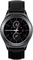 SAMSUNG Leather Black Smartwatch for T-Mobile Smartwatch(Black Strap, NA)