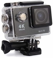 Pratham 1080P S2 4K WiFi Sports Ultra HD 1080P Waterproof with Rechargeable Battery Compatible with Android, iOS, Tablet Sports and Action Camera(Black, 12 MP)