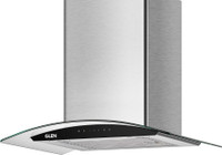 Glen 6063 SS 60 Auto Clean Wall Mounted Chimney(Steel 1200 CMH)