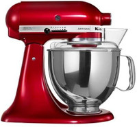 KITCHEN AID 14538 5KSM150PSDCA 300 Mixer Grinder (Maroon)