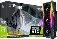 ZOTAC NVIDIA Gaming GeForce RTX 2080 AMP Extreme Core Edition 8 GB GDDR6 Graphics Card(Black, RGB)
