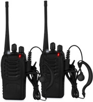 GREENEYE TECHNOLOGY Walkie158 Walkie Talkie(Black)
