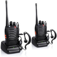 GREENEYE TECHNOLOGY Walkie-Talkie With Earphone Two Way Radios Long Range Walkie157 Walkie Talkie(Black)