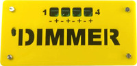 3W Technologies 3 in 1 LED Dimmer [3W Technologies 3 in 1 LED] 1 A Step Dimmer(Yellow)