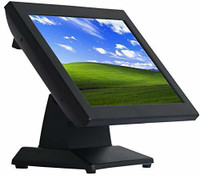 posprint 15 inch HD LED Backlit IPS Panel Monitor (Point of Sale System 15 inch led Touch Screen Capacity pos System Window 7)(Response Time: 5 ms)