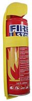 Chromoto ® Lab Certified Fire Extinguisher For Gasoline/Oil/Grease/Electrical Fires Fire Extinguisher Mount(0.5 kg)
