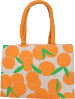 Silk Route ORANGE JUTE BAG Multipurpose Bag(Orange, 3 L)