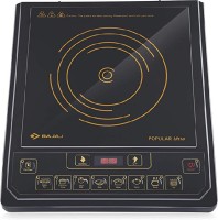 BAJAJ Popular Ultra 1400 W Induction Cooktop (Black) Induction Cooktop(Black, Touch Panel)