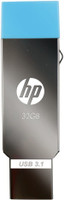 HP v302m OTG 32 GB Pen Drive(Silver)