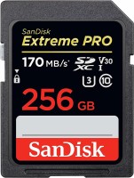 SanDisk Extreme Pro 256 GB SDHC Class 10 170 MB/s  Memory Card