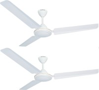 HAVELLS Pacer 1200 mm 3 Blade Ceiling Fan(White, Pack of 2)