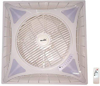 Techzere Premium Recessed False Ceiling Cassette Fan (LED) 360 mm 3 Blade Ceiling Fan(White, Pack of 1)