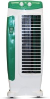 Akshat GREEN COLOR TOWER FAN INDOOR USE (tower fan not water cooler) Tower Air Cooler(Green, White, 0 Litres)   Air Cooler  (Akshat)