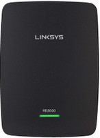 LINKSYS RE2000 Wireless N Dual Band Range Extender 150 Mbps Wireless Router(Black, Dual Band)