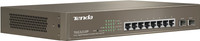 TENDA TEG3210P 8 - Port Gigabit Managed and 2SFP Managed PoE Network Switch(Brown)