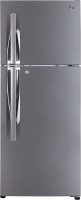 LG 260 L Frost Free Double Door 3 Star Refrigerator(Shiny Steel, GL-I292RPZL)