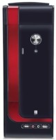 iball Baby 342 Mid Tower Cabinet(Black, Red)