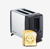 BAJAJ ATX3 750 W Pop Up Toaster(Silver and black)