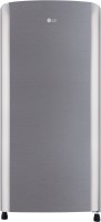 LG 190 L Direct Cool Single Door 2 Star Refrigerator(Shiny Steel, GL-B201RPZC)