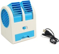 View Wanzhow SUPER-RE Room Bladeless Small Air Conditioner Cooler Mini portable Cooler Room/Personal Air Cooler(Blue, 4 Litres) Price Online(Wanzhow)
