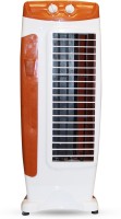 Akshat Fan cooler Without Water, Latest Portable Tower Fan Tower Air Cooler Tower Air Cooler(Orange, 0 Litres)   Air Cooler  (Akshat)