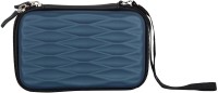 Wolfano Blue Barfi Design 2.5 inch External Hard Drive Casing/Pouch, for Dell, WD, HP, Seagate, Adara with Detachable Strap(For 2.5 Inch WD Elements, 2.5 Inch Dell External Hard Drive, 2.5 Inch Seagate backup Slim Plus Hard Drive, 2.5 Inch HP External Hard Drive, 2.5 Inch Adara External Hard Drive, 