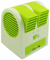 View eWAVE Durable Air Cooler Mini Fresh Air Cooler USB Fan Room Air Cooler(Green, 0.5 Litres) Price Online(eWAVE)