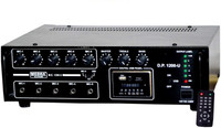 MEDHA D.J. PLUS USB-1200USB 120 W AV Power Amplifier(Black)